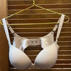 SPANX Cream Molded Cup Bra with Underwire Support